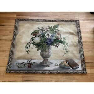 Morning Reflections Woven Hanging Tapestry 41”X34” USA